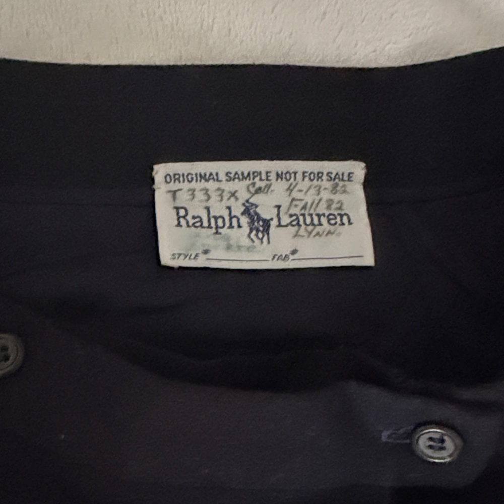 Ralph Lauren vintage wool original skirt from 1982